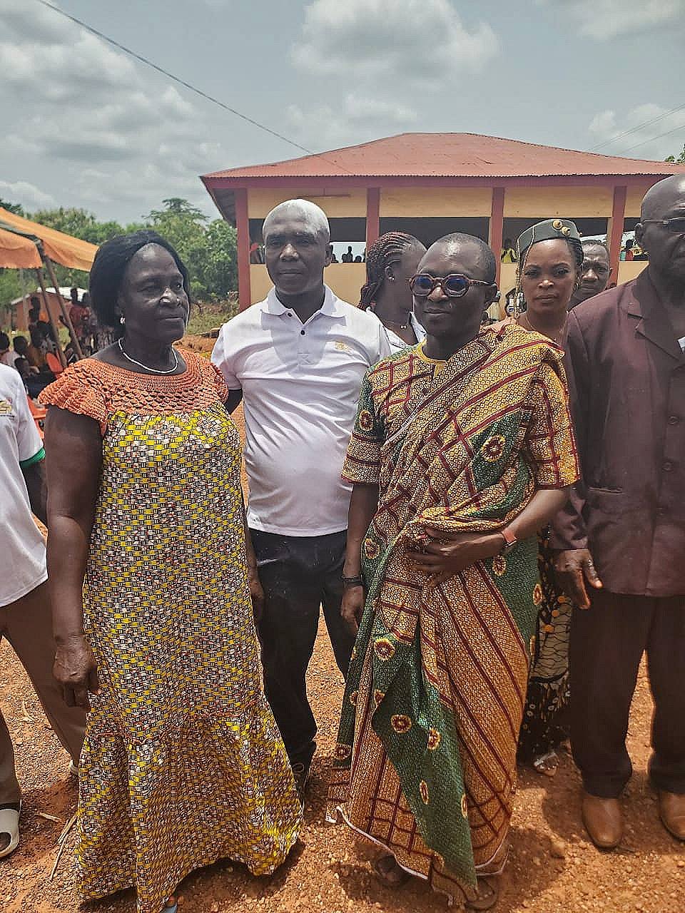 Photo 4 — Investiture du President des Jeunes de Ouangui